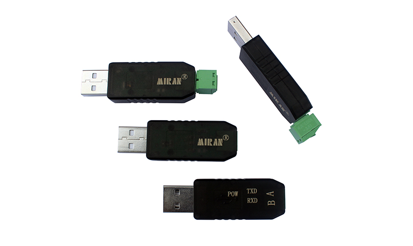 Преобразователь RS485–USB — интерфейсный адаптер — официальное изображение 2