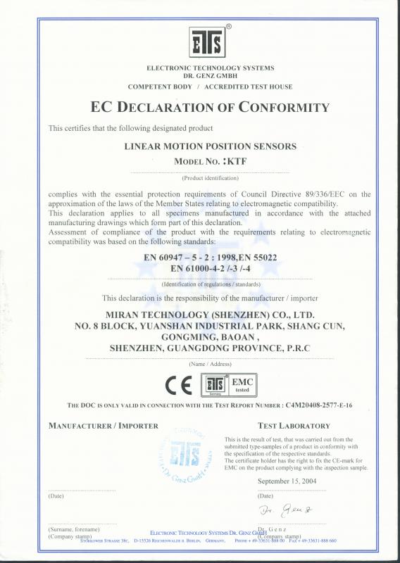 ЕС Декларация соответствия модель KTF ЕС Декларация соответствия модель KTF